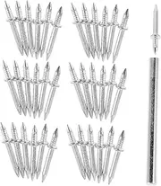 AUTSUPPL Skirting Board Nails Double-ended Invisible Wall Nails High Stability Quick Installation