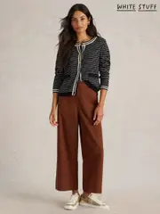 White Stuff Black Charlotte Stripe Cardigan (F13867) | $71