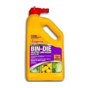 Bin-Die Clover Oxalis Bindi Killer Selective Lawn Weed Control Buffalo Safe 2L