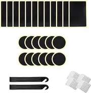 Generic 42Pcs Mini Bike Pump Glueless Tire Repair Kit Essential Bike Maintenance Tool for Outdoor Cycling Durable Portable Equipment for Quick Repairs and Basic Maintenance