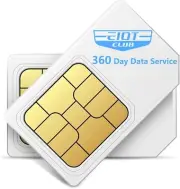 EIOTCLUB Data SIM Card Triple Play 24 GB/YR