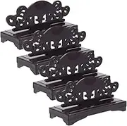 PRETYZOOM Folding Fan Display Stand Holder Hand Fan Holder Display Stands for Collectibles