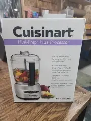 Cuisinart DLC-4CHB 1.70ft Mini-Prep Plus 4-Cup Food Processor - White
