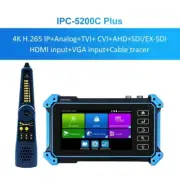 4K Ipc5100C Ipc 5200C plus Ip Tester Cctv Camera Security Monitor Analog Poe Tes