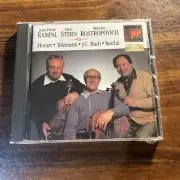 Trios & Quartets Mozart Rampal / Stern / Rostropovich / Bach CD Sealed Brand New
