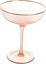 2 Pcs Unique Cocktail Glass Set for Wine Juice Breakfast Fashionable Comfortable Glassware for Parties