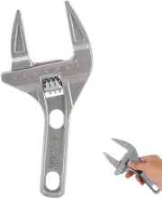 Wide Jaw Adjustable Spanners Wrenches,Adjustable Spanner Wrench 16-68Mm for Bath