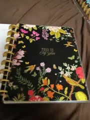 Undated Happy Planner “FOREST FLOWERS" Classic HORIZONTAL Layout 12-Mo. Planner