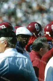 DEION SANDERS Prime Time Neon Deion College Football Original 35mm Photo Slide