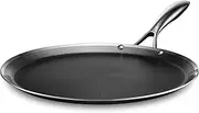 HexClad Hybrid Nonstick 33 cm Griddle Pan, Stay-Cool Handle, Dishwasher and Oven Safe, Induction Ready, Compatible with All Cooktops