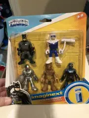 Imaginext DC Super Friends 5 Pack Figures New In Package Batman Scarecrow & More