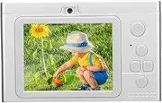 Zopsc CCD Digital Camera, Digital Point and Shoot Video Camera with 8X Zoom, Auto Focus, 2.4 Inch TFT Screen, Vlogging Camcorder for Photography (Silver Grey)