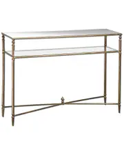 Uttermost Henzler Mirrored Glass Console Table