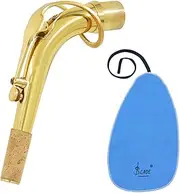 Alto Saxophone, Saxophone 5.5lbs with Padded Carry Case, Sax Strap, Cleaning Cloth, Cleaning Brush, Gloves and Reeds for Solo Playing or Accompaniment in Jazz and Classical Music