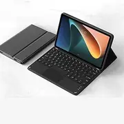 Jarttarn Round Hat Touched Keyboard Case Compatible with Oneplus Pad 2 12.1 Inch 2024, with Detachable Wireless Bluetooth Keyboard and Protective Case Cover for One Plus Pad 2 (Black)