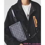 LV SOFT TRUNK 灰黑 老花 方盒子 斜背 軟箱包 M44730