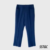 在飛比找momo購物網優惠-【SST&C 最後65折】寶藍色九分西裝褲726200600