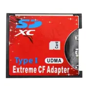 High Speed SDXC SDHC SD to CF Compact Flash Memory Card Reader Adapter Typ