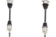 Rear PAIR TrakMotive CV Axle Shaft for 1992-1994 Mitsubishi Eclipse (35821) (for: Mitsubishi)