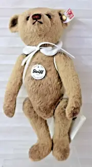 Steiff Bear New 2014 Event Bear 421297 Bert Beige 8" Silk Plush 01249