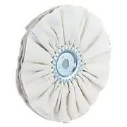 D2519 8-Inch Bias Soft Buffing Wheel, White
