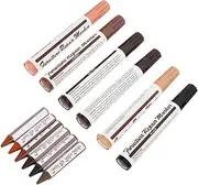 BCOATH 12Pcs Wood Repair Marker Touch Up Pens for Furniture Floors and Cabinets Quick Drying Easy to Use Color Matching for Wood Scratches and Stains
