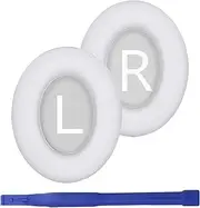 Noise Cancelling 700 Earpads Replacement Ear Pads Protein PU Leather Ear Cushion Compatible with Bose NC700 Bose Noise Cancelling 700 Bluetooth Headphones （White