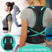 Adjustable Back Brace Posture Corrector for Men and Women Lumbar Posture Unisex