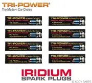 IRIDIUM SPARK PLUGS - for Jaguar Sovereign 4.0L V8 X308 (AJ26, AJ28) TRI-POWER