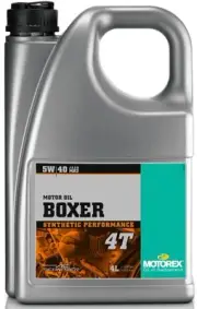 MOTOREX BOXER 4T 5W40 (4 LITERS) PART# 113232 98-0046 3601-0285 580-0241 304678