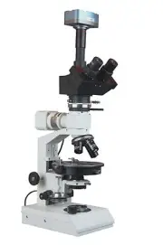 Trinocular Polarizing Geology Ore Reflected Light Microscope w 1.3Mp USB Camera