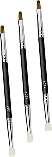 WRITWAA 3Pcs Double Head Sponge Conceal Brush for Face Concealer and Eyeshadow Makeup Brushes for Comfortable Application for Beginners and Makeup Enthusiasts