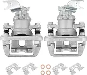 Dokili Disc Brake Caliper Assembly with Bracket Rear Left & Right 19-B3358 19-B3359 Compatible With Hon_da Acura for Accord 2008 2009 2010 2011 2012 for TSX 2009 2010 2011 2012 2013 2014