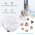 Mini Washing Machine Rotating Ultrasonic Washer USB Powered Water-saving AU