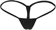 [Generic] Women's G-Strings Micro Thongs Tiny Panties Underwear,Sexy Milk Silk Comfortable Thong Underwear