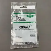 1 Each ~ NTE7020~ IC ~ VCR Audio Record/Playback Processor ~ 22 Pin DIP ~ NOS