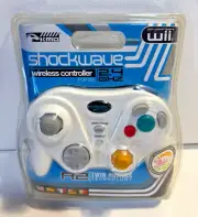 KMD Shockwave Wireless Controller for Wii 2.4 GHZ- SEALED!