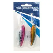 2PK Jarvis Walker 60mm Bream Lure w/ Hard Body Fishing Lures