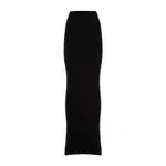 [Rick Owens] Rick Owens-Black Alpaca Pillar Skirt-Donna M STAND