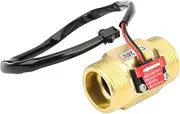 Hall Flowmeter YFB10 Hall Flowmeter Switch DC24V 2~50L/MIN Small in Size, and Easy to Install and Store