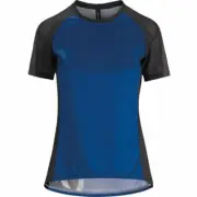 ASSOS CYCLING WOMEN’S TRAIL SS JERSEY TWILIGHT BLUE, XS, 52.20.206.74