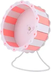 BESPORTBLE Hamster Running Wheel Silent Exercise Device with Sunflower Design Pet Plaything for Gerbils Mice and Animals Fun Engaging Pet Exercise