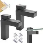 Sleek Design Corner Guards and Adjustable Bracket Set for Displaying Items