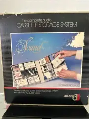 Library of Sounds Cassette Storage System Holds 12 Cassettes Allsop 3 Case