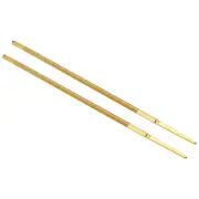 2Pcs Chainsaw Chain Sharpening File, 7/32-Inch (5.5 Mm) Round Sharpener, Gold