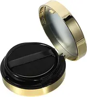 Outanaya 2pcs Two-layers Boxes Powder Compact with Mirror Foundation Cream Case Loose Powder Containers Loose Powder Compact Container Makeup Containers Powder Puff Refillable Container
