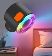 LED Wall Mounted Light,Bedside Lamps with Bluetooth Speaker 3000mAh Rechargeable