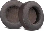 SOULWIT Ear Pads Replacement for Corsair Virtuoso RGB Wireless XT SE Gaming Headset, Earpads Cushions with Mesh Fabric, High-Density Noise Isolation Foam, Added Thickness - Coffee