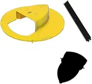 Mouse Trap Bucket - Flip and Slide Bucket Lid Mouse Trap |Humane or Lethal| |Trap Door Style| |Multi Catch |Auto Reset| |Indoor Outdoor| |No See Kill| |Applied to 5 Gallon Bucket Compatible (Yellow X1)