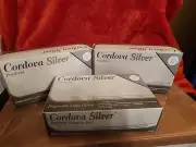 (3) Boxes Cordova Silver Latex Gloves Size Large